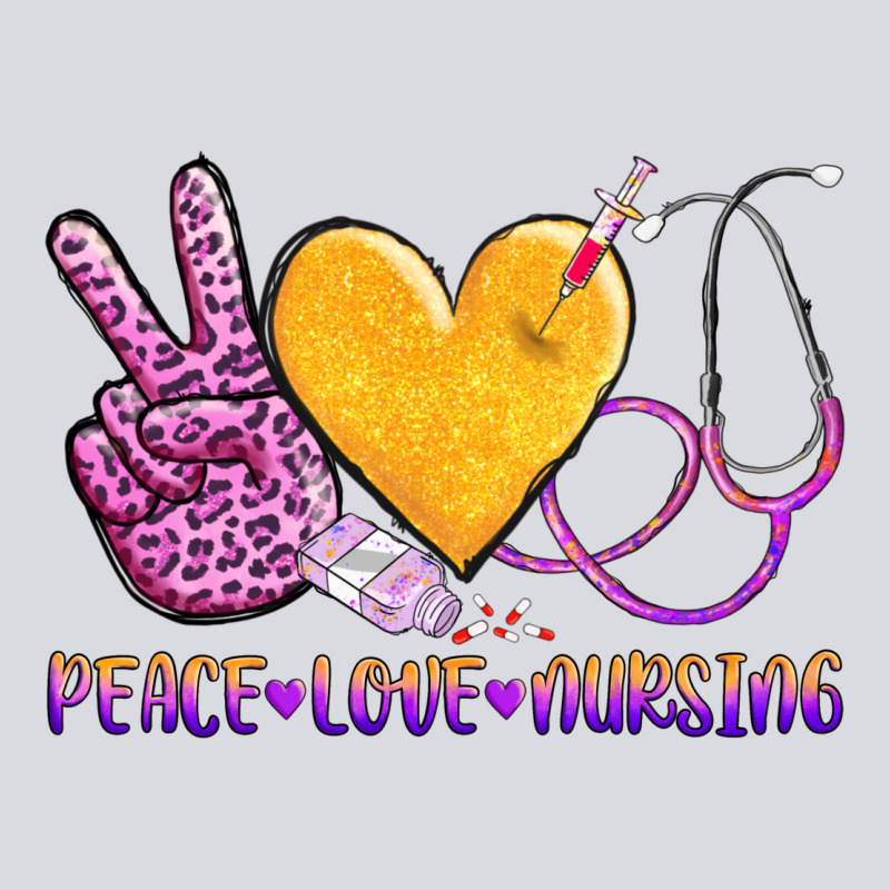 Peace Love Nursing Zipper Hoodie by AdoDesignShop | Teevron