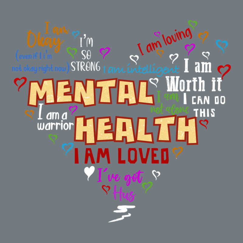 Mental Health Matters Heavyweight Sweatshirt by JahusDesignShop | Teevron