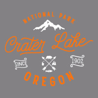 Crater Lake Oregon National Park Vintage Retro Heavyweight Hoodie | Teevron