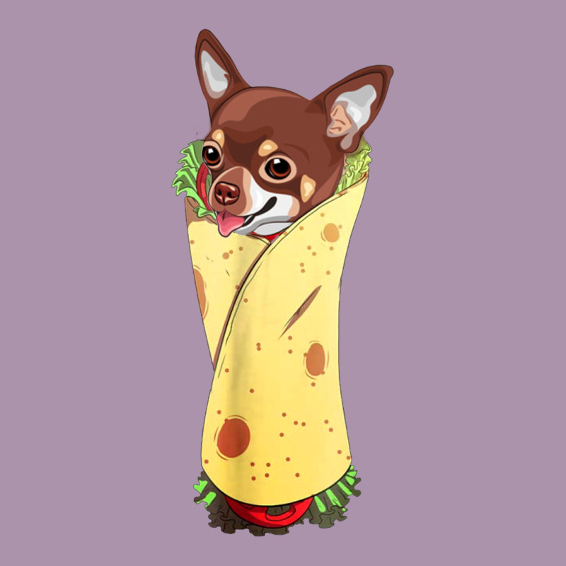Funny Chihuahua Dog Burrito Food Tee Heavyweight Hoodie by artisFamous | Teevron