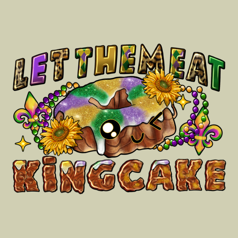 Let Them Eat King Cake Heavy Core Tee by CowGirlArtShop | Teevron