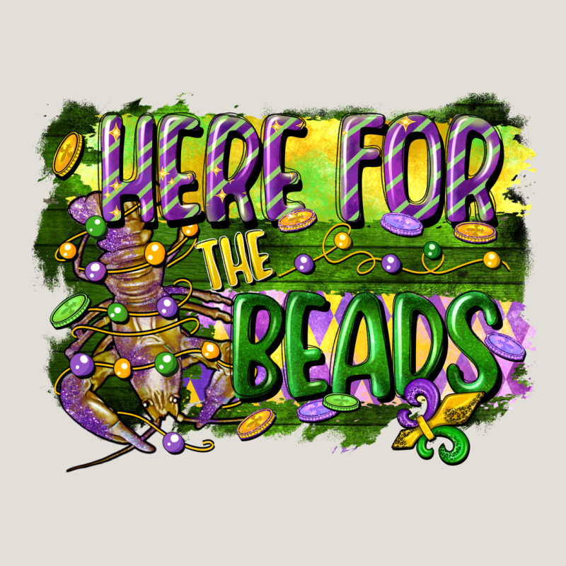 Here For The Beads Heavy Core Tee by CowGirlArtShop | Teevron