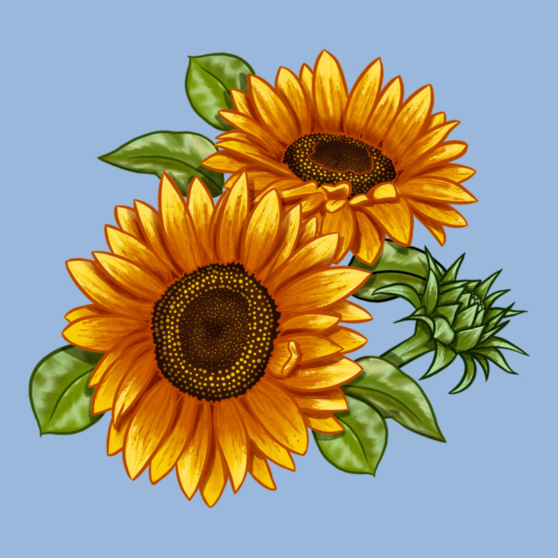 Soraya Sunflower Premium Hoodie by LillyAllenDesigns | Teevron