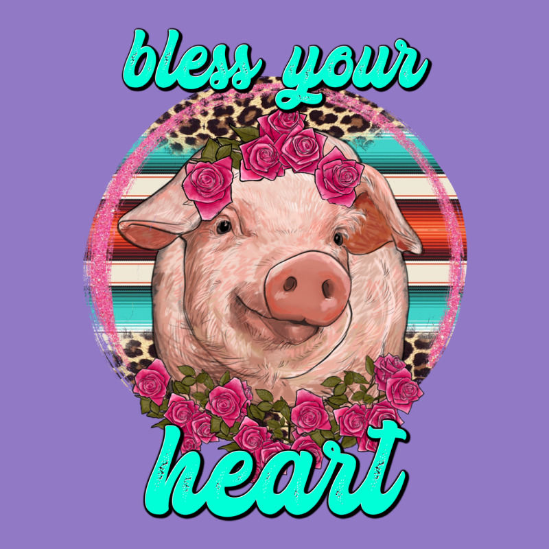 Bless Your Heart Pig Urban Hoodie by RanaPortraitStore | Teevron
