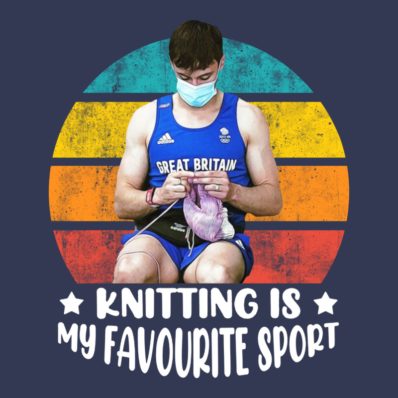 Tom Daley Knitting Is My Favourite Sport  3 Heavyweight Hoodie by artisFamous | Teevron