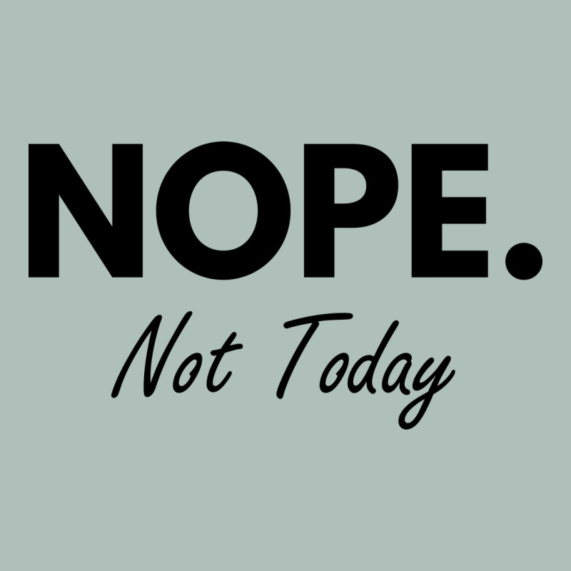Nope Not Today Heavyweight Hoodie by artisFamous | Teevron
