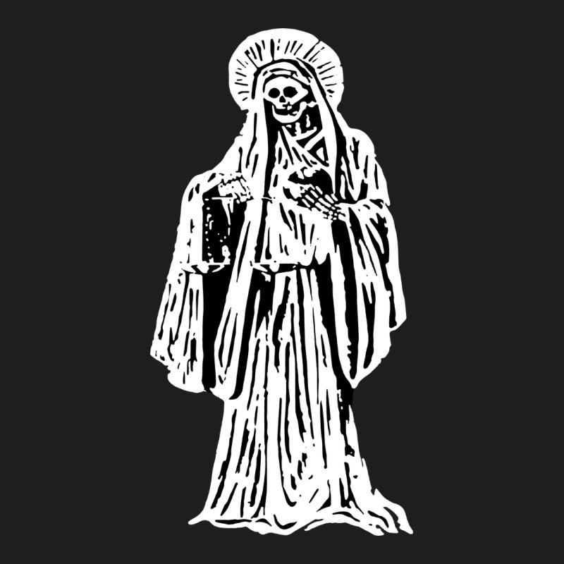 Santa Muerte Blanca Heavyweight Hoodie by artisFamous | Teevron
