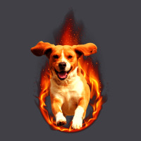 Dog In Fire Heavyweight Hoodie | Teevron