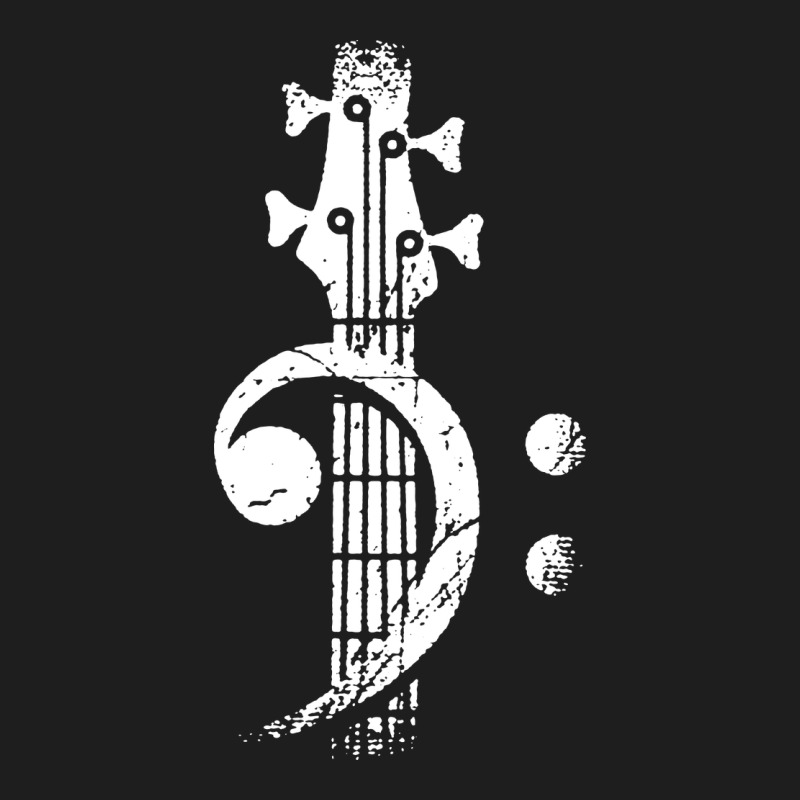 Musical Guitar Bass Heavyweight Hoodie by artisFamous | Teevron