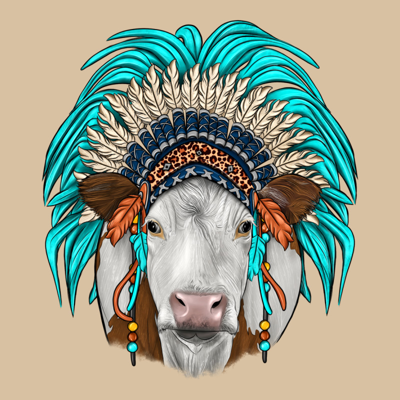 Simmental Indian Headdress Heavyweight Hoodie by JahusDesignShop | Teevron
