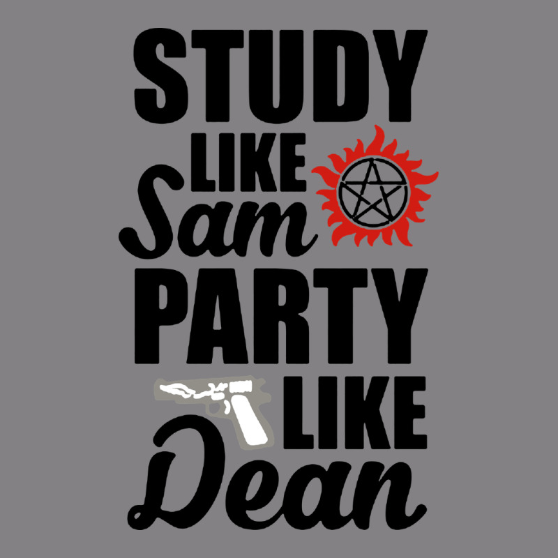 Study Like Sam Party Like Dean Heavyweight Hoodie by artisFamous | Teevron