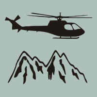 Mountain Rescue Helicopter Funny Heavyweight Hoodie | Teevron