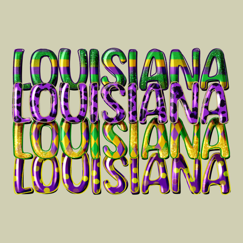 Louisiana Mardi Gras Heavy Core Tee by CowGirlArtShop | Teevron