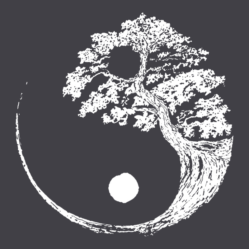 Yin Yang Bonsai Tree Heavyweight Hoodie by artisFamous | Teevron