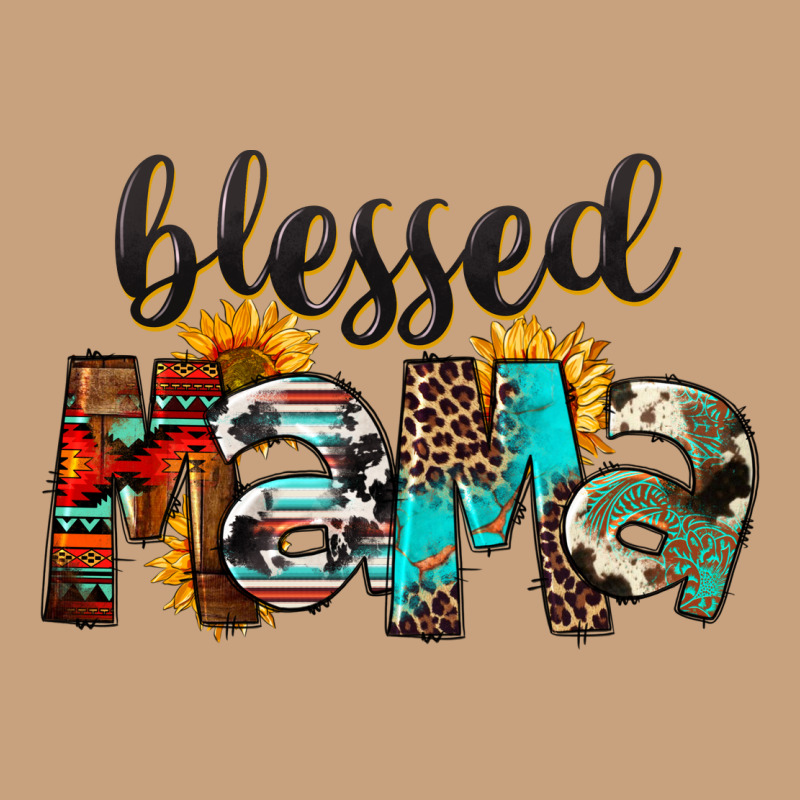 Western Blessed Mama Mother's Day Vintage Tee by FaDigitalArtStudio | Teevron