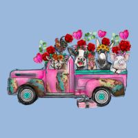 Farm Animals Valentine Truck Premium Hoodie | Teevron