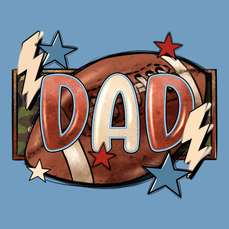 Football Dad Urban Heavy Tee by FaDigitalArtStudio | Teevron