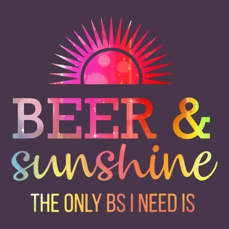 The Only Bs I Need Is Beer Sunshine Heavyweight Hoodie by artisFamous | Teevron
