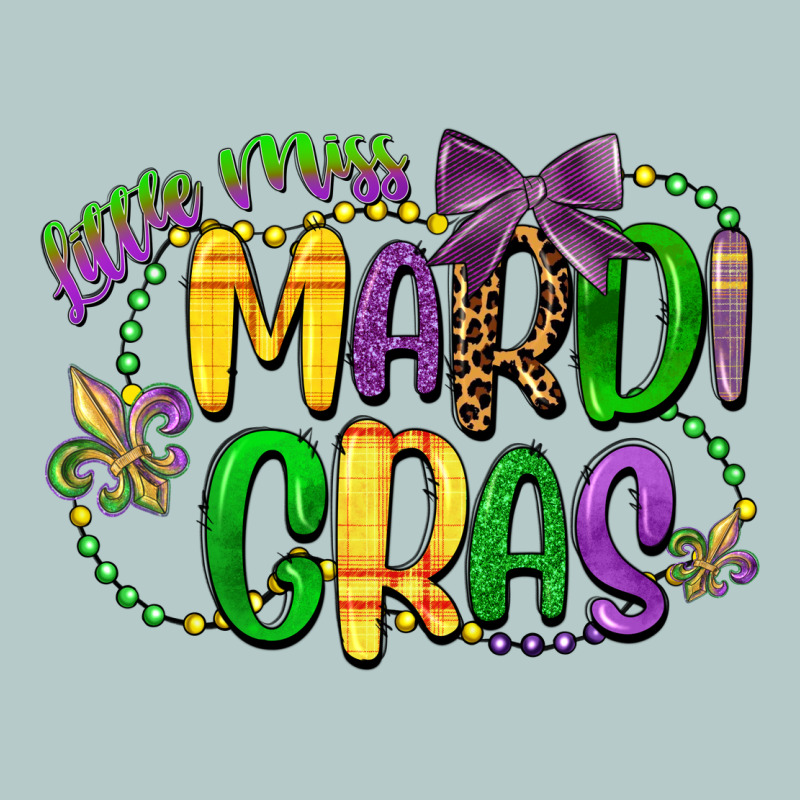 Little Miss Mardi Gras Heavy Core Tee by CowGirlArtShop | Teevron