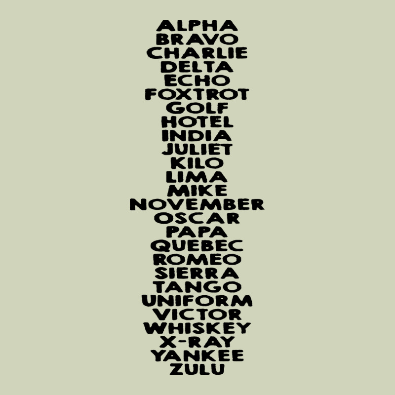 Phonetic Alphabet Heavyweight Hoodie by artisFamous | Teevron