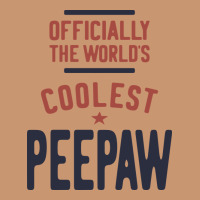 Officially The World's Coolest Peepaw | Mens Gift Heavyweight Hoodie | Teevron