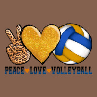 Peace Love Volleyball Zipper Hoodie | Teevron