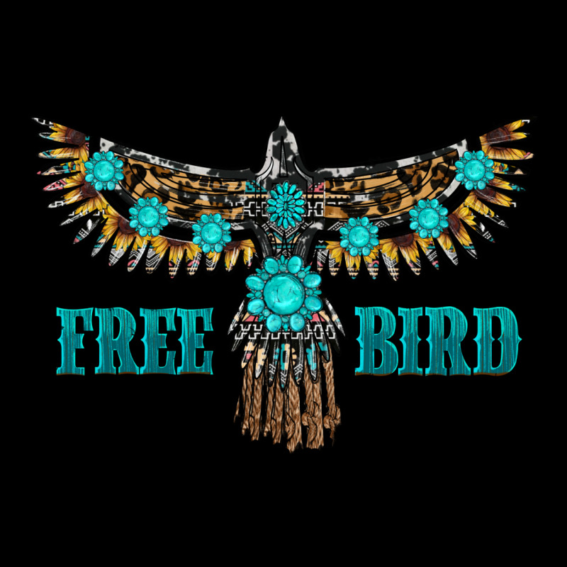 Turquoise Freebird Premium Tee by RanaPortraitStore | Teevron