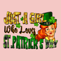 Just A Girl Who Loves St. Patrick's Day Urban Heavy Tee | Teevron
