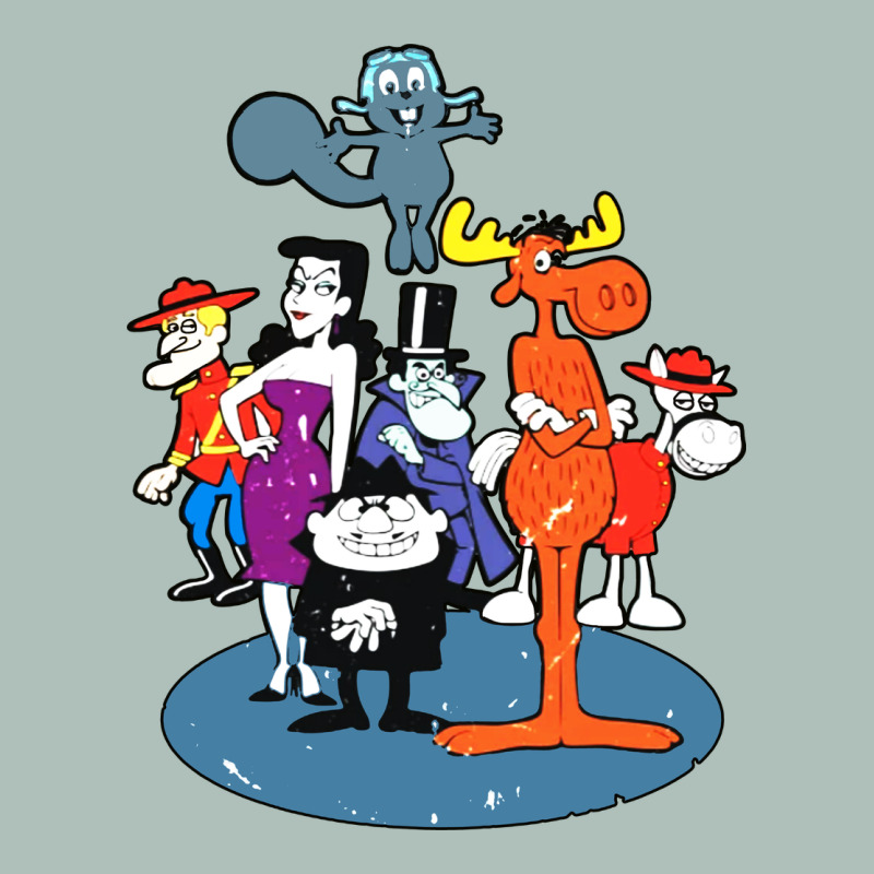 Rocky & Bullwinkle And Friends Heavyweight Hoodie by artisFamous | Teevron