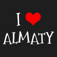 I Love Almaty City Heavyweight Hoodie | Teevron