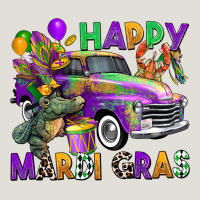 Happy Mardi Gras Truck Heavy Core Tee | Teevron