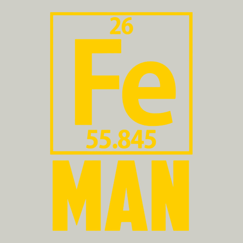 Fe Man Funny Superhero For Halloween Heavyweight Hoodie by artisFamous | Teevron