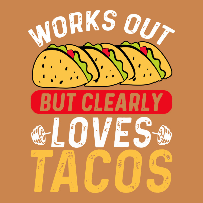 Tacos Work Out Gym Gift Classic Heavyweight Hoodie by artisFamous | Teevron