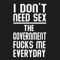 The Government Fucks Me Everyday Heavyweight Hoodie | Teevron