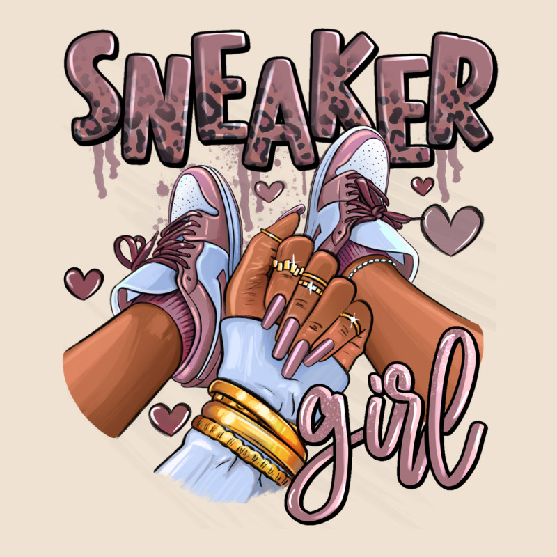 Sky J Mauve Sneaker Girl Afro Woman Urban Hoodie by RanaPortraitStore | Teevron