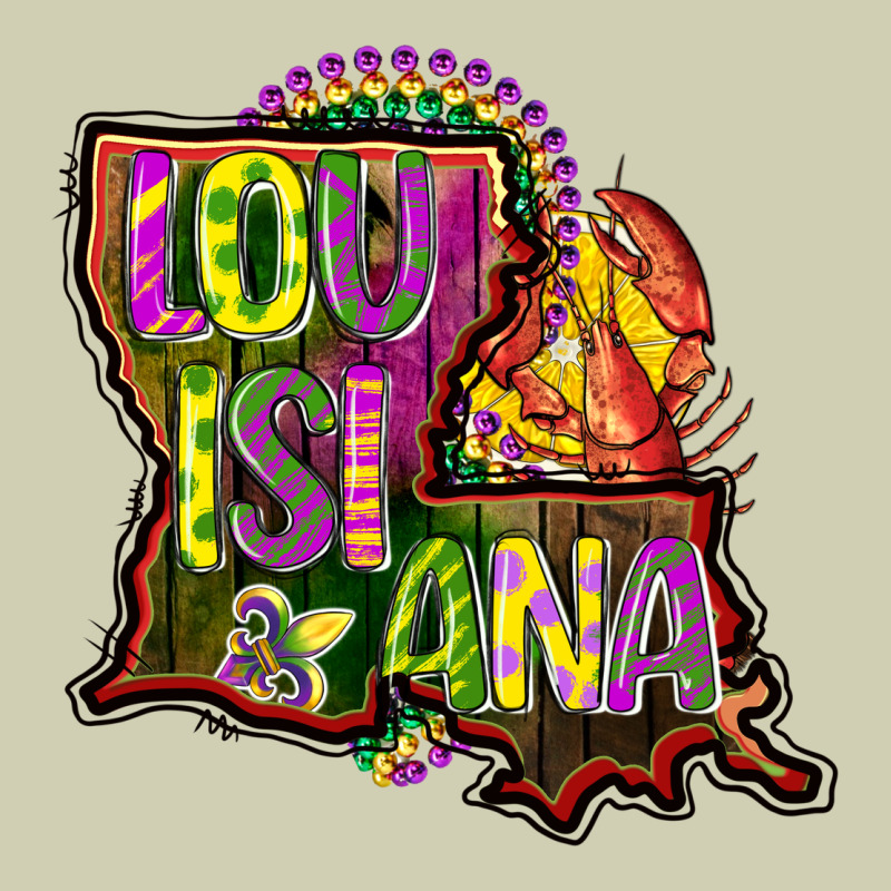 Louisiana Map Heavy Core Tee by CowGirlArtShop | Teevron