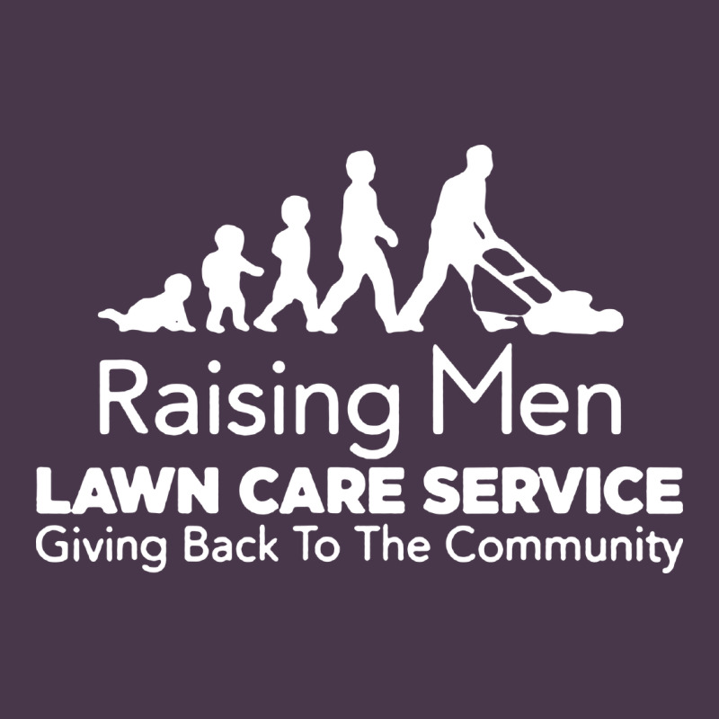 Raising Men Lawn Care Heavyweight Hoodie by artisFamous | Teevron