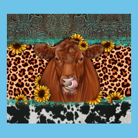 Red Angus Leopard Premium Sweatshirt | Teevron