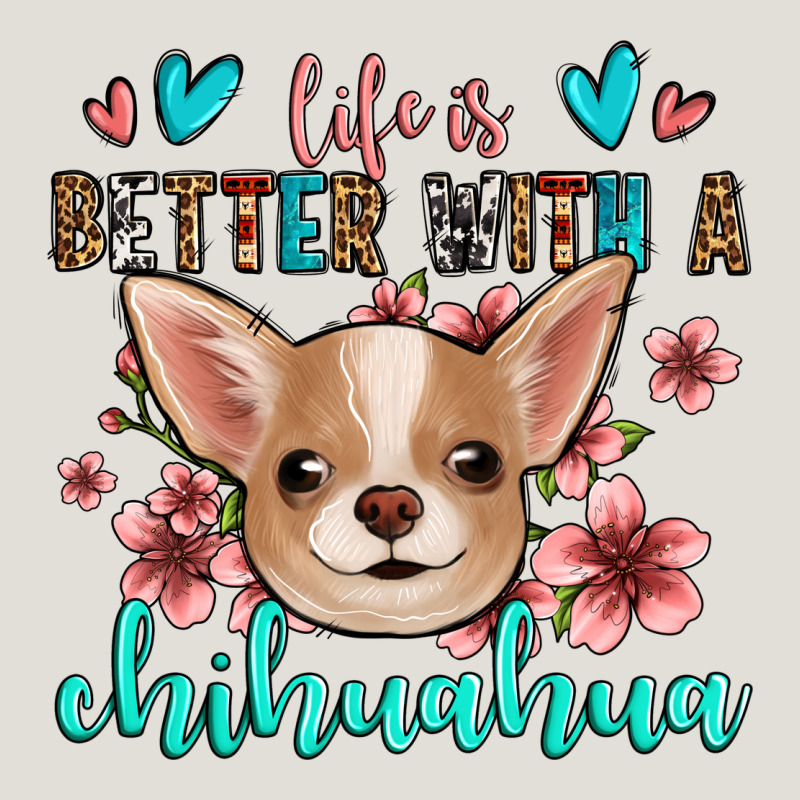 Life Is Better With A Chihuahua Heavy Core Tee by Jasminsmagicworld | Teevron
