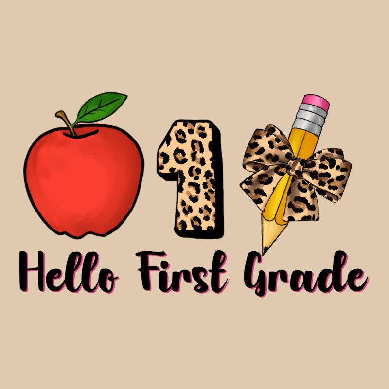 Hello First Grade Leopard 3200x2400 Heavyweight Sweatshirt by AdoDesignShop | Teevron