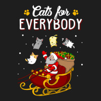 Cats For Everybody Cat Christmas Ugly Christmas Sweatshirt Heavyweight Hoodie | Teevron