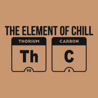 Mens The Element Of Chill Thc Marijuana Joke Black Heavyweight Hoodie | Teevron