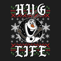 Fro.zen O.l.a.f Hug Life Ugly Christmas Sweater Style Shirt Heavyweight Hoodie | Teevron