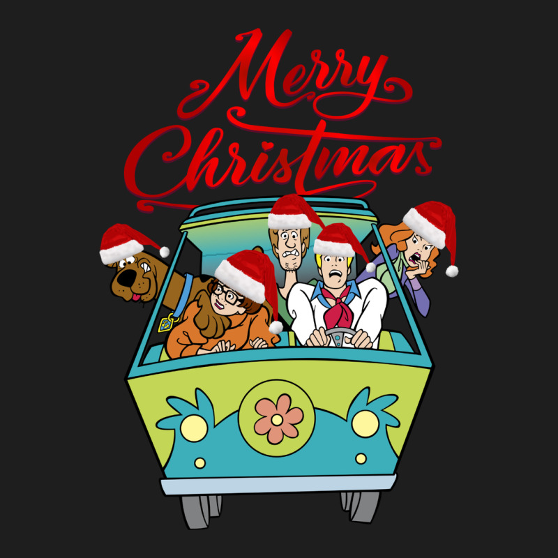 Scooby Doo Merry Christmas Heavyweight Hoodie by artisFamous | Teevron
