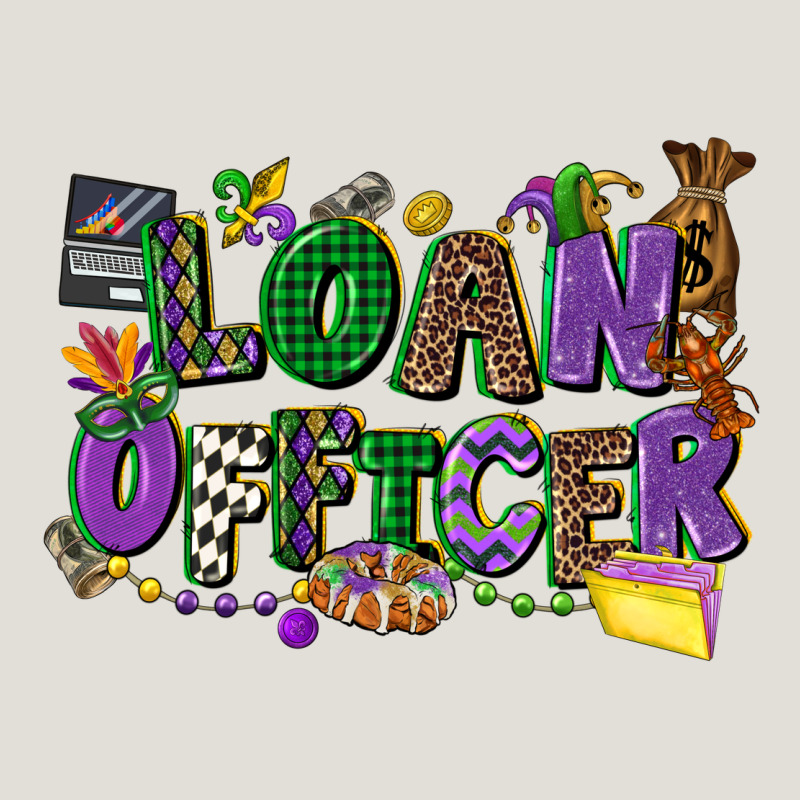 Loan Officer Mardi Gras Cowgirl Heavy Core Tee by CowGirlArtShop | Teevron