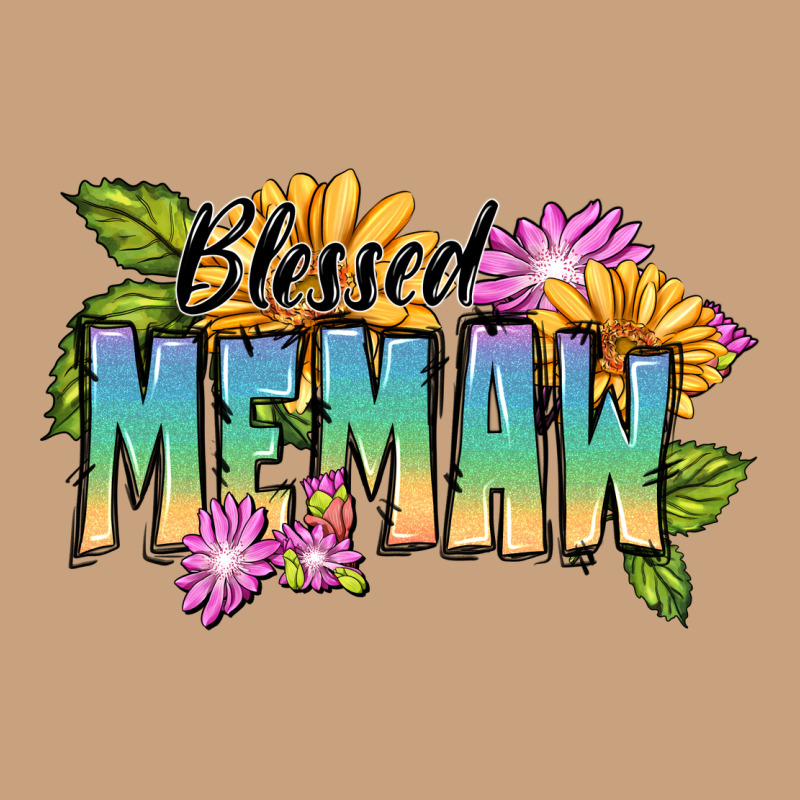 Blessed Memaw Mother's Day Vintage Tee by FaDigitalArtStudio | Teevron