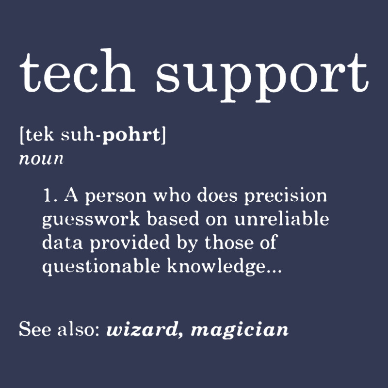 Funny Tech Support Definition Heavyweight Hoodie by artisFamous | Teevron