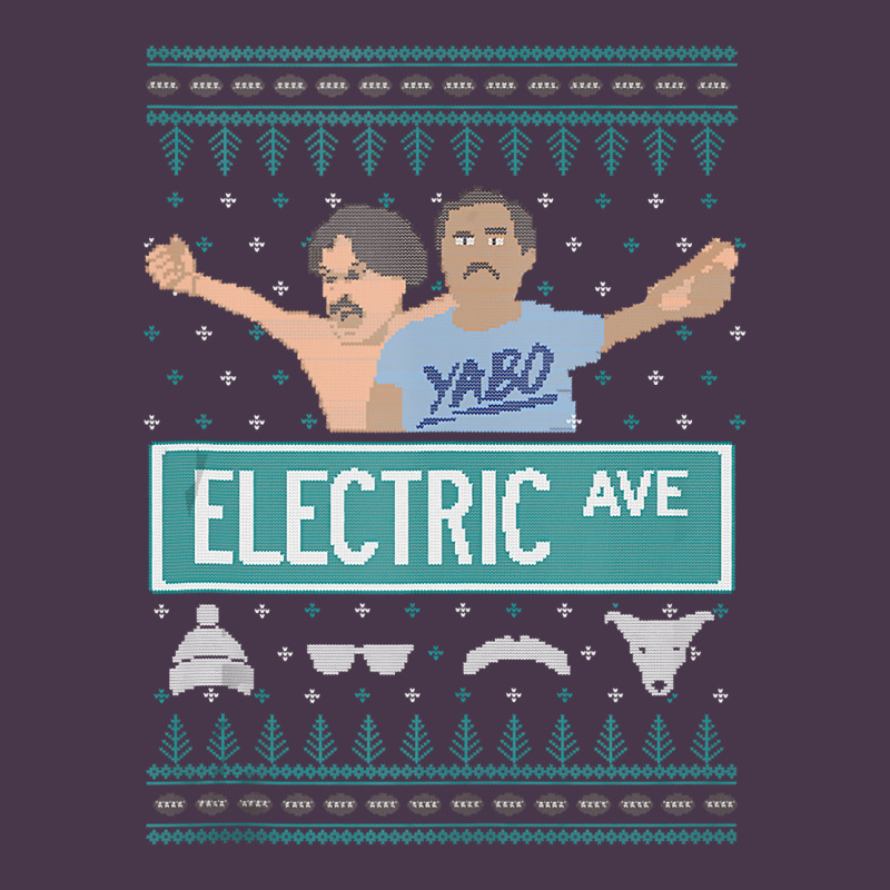 Pardon My Take Electric Avenue Ugly Christmas Sweater Heavyweight Hoodie by artisFamous | Teevron