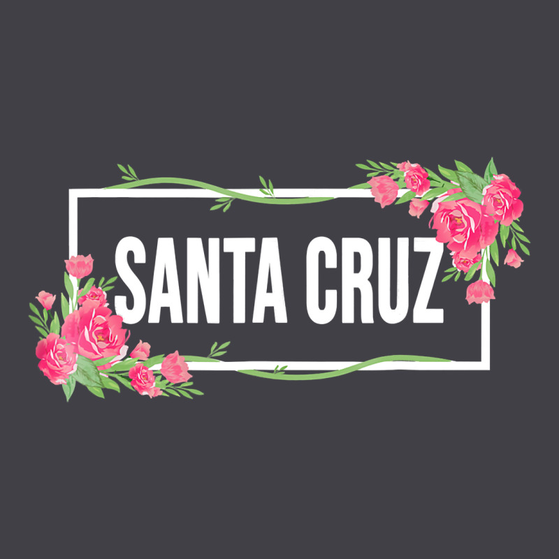 Santa C.r.u.z Cali  Floral Hibiscus Flower Heavyweight Hoodie by artisFamous | Teevron