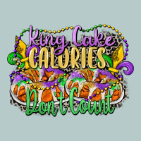 King Cake Calories Dont Count Heavy Core Tee | Teevron